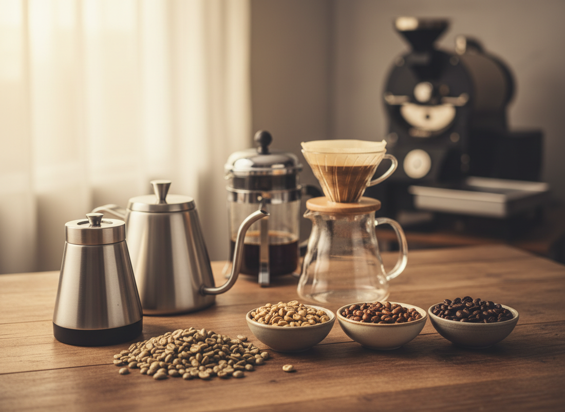 Coffee Roasting & Brewing Basics: How to Get Better Flavor at Home