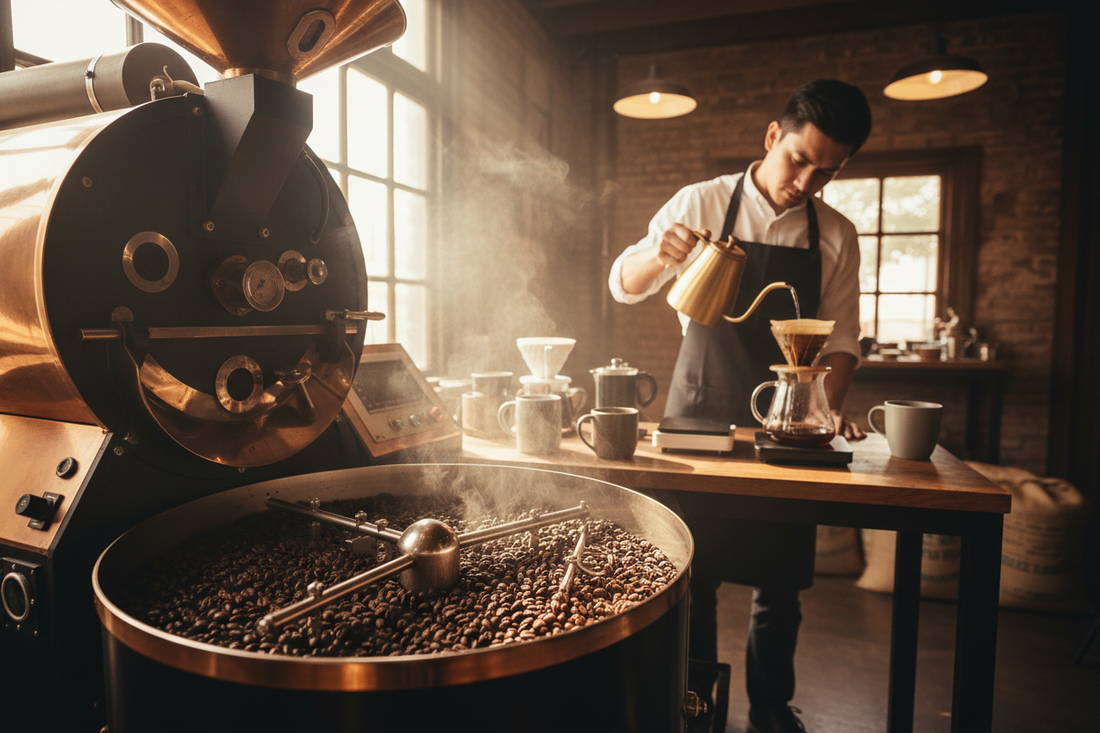 From Bean to Brew: The Art & Science of Coffee Roasting and Making