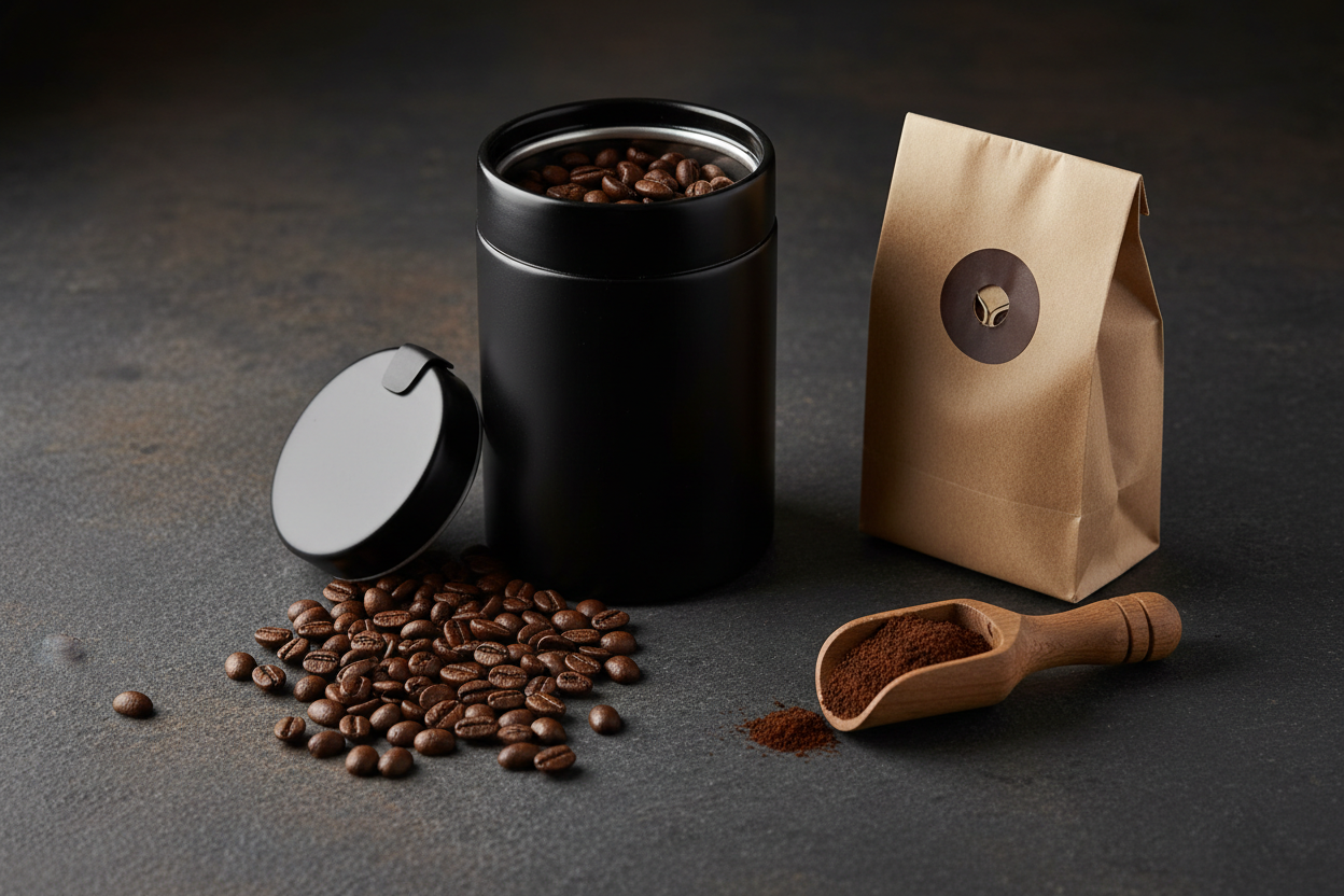 How to Store Coffee Beans & Ground Coffee Fresh