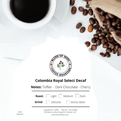 Colombia Royal Select MWP Decaf