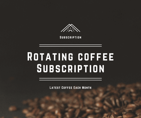 Rotating coffee subscription